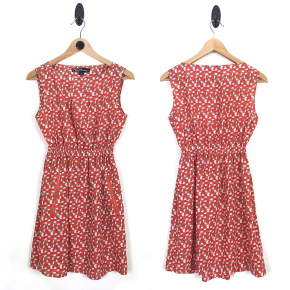 feathers Dresses & Skirts - ‼️Feathers Geo Sleeveless Dress Elastic Waist S